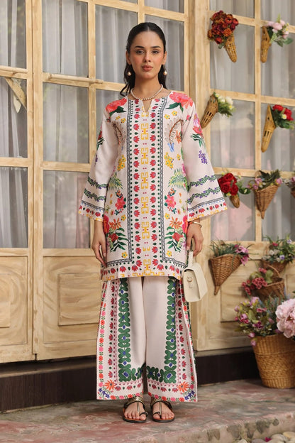 VISCOSE PRINTED REYON CO-ORD SET