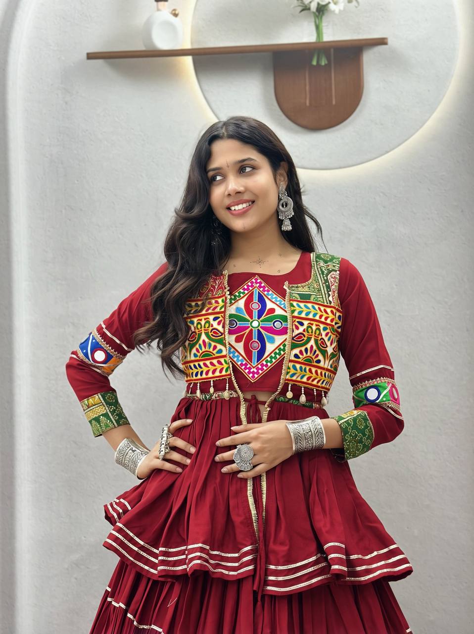 ELEGANT NAVRATRI SPECIAL LEHENGA CHOLI