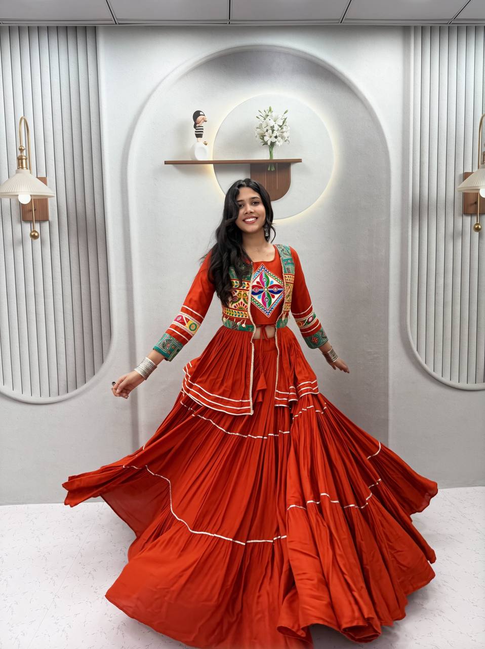 ELEGANT NAVRATRI SPECIAL LEHENGA CHOLI