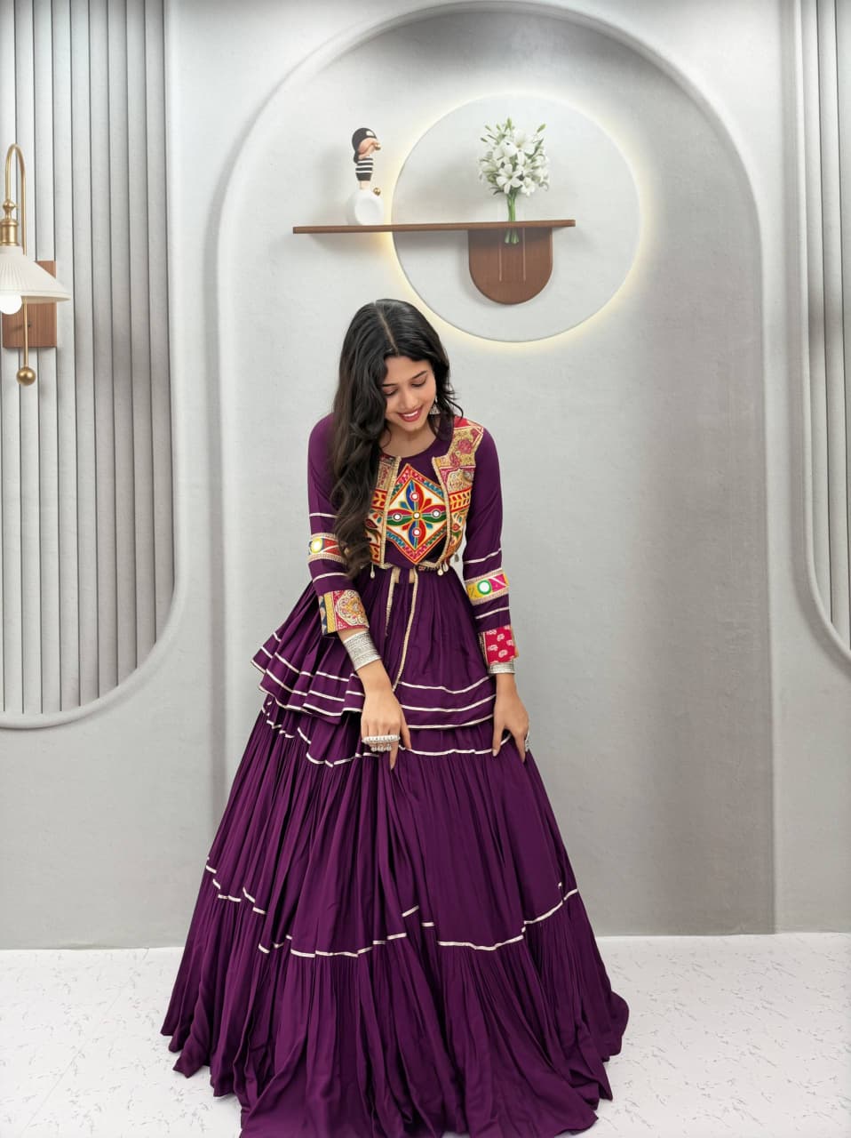 ELEGANT NAVRATRI SPECIAL LEHENGA CHOLI
