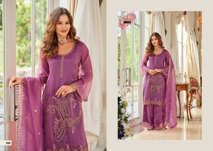 SHIMMER KURTA SET WITH BEADS WORK