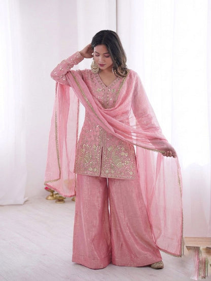 FENDY SILK KURTA SET WITH DUPATTA