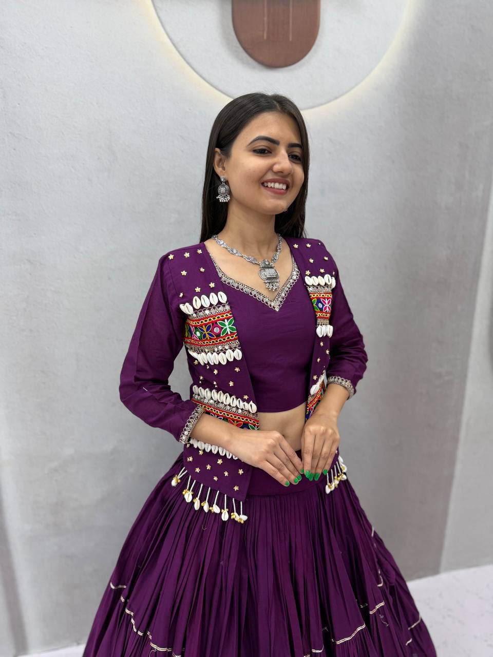 PURE COTTON NAVRATRI CHANIYA CHOLI SET