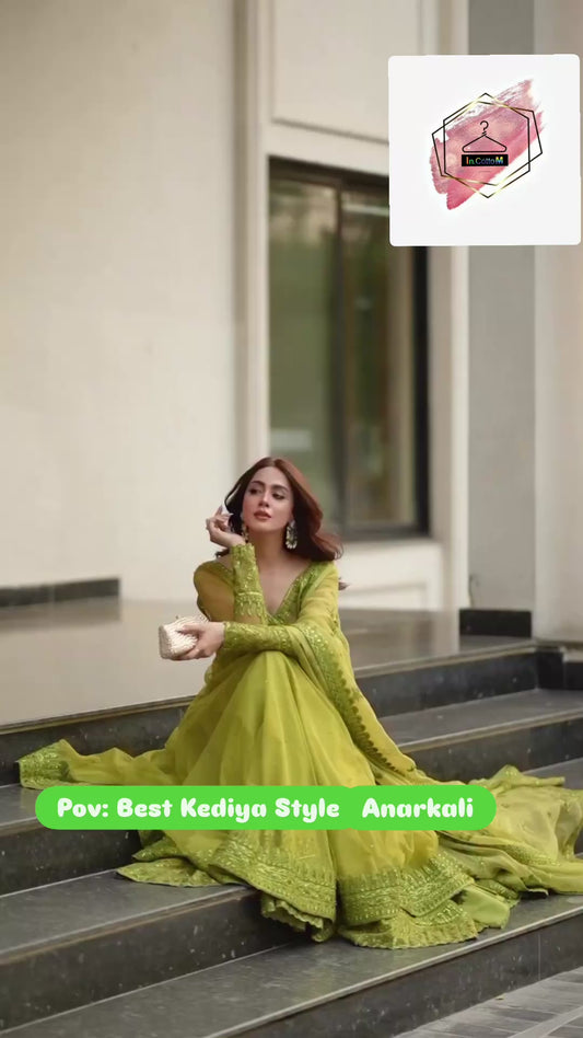 RAANJHANAA - HEAVY FLAIR KEDIYA STYLE ANARKALI GOWN